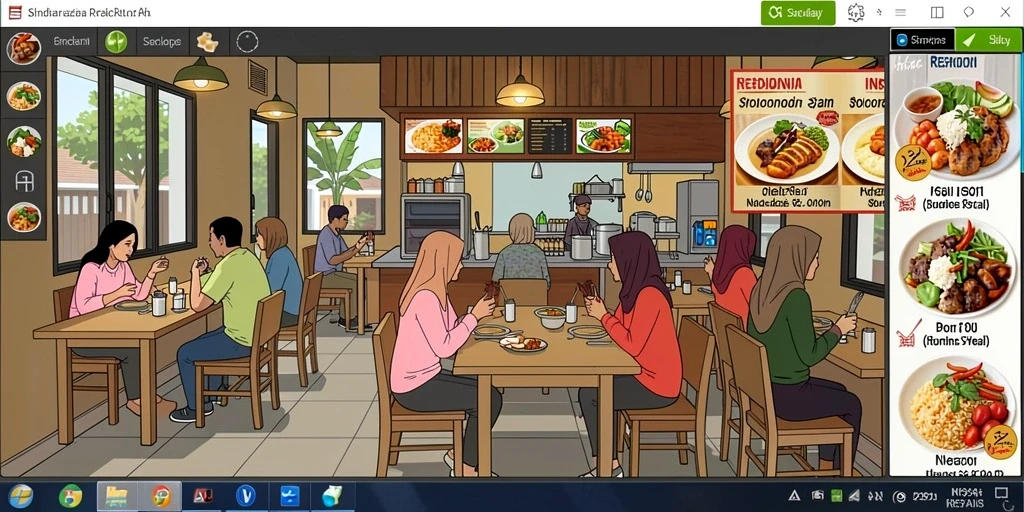 Screenshot menampilkan variasi tema slot yang tersedia.
