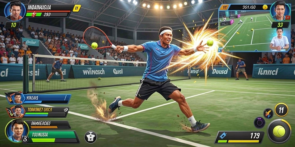 Fitur multiplayer untuk bermain bersama teman.