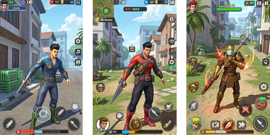 Grafik yang memukau dan desain level yang kreatif.