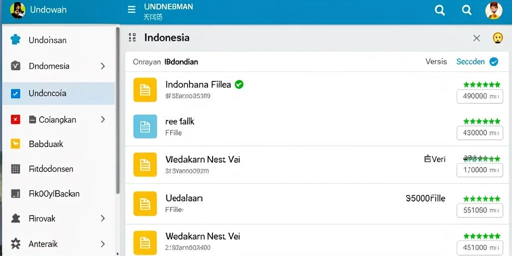 Screenshot menunjukkan karakter dan item yang dapat digunakan dalam permainan.