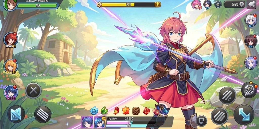 Mode multiplayer yang memungkinkan bersaing dengan teman.