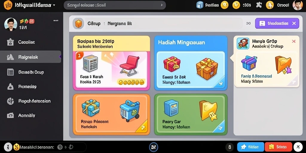 Bonus menarik untuk pengguna baru.