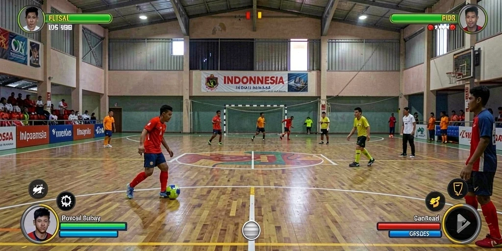 Tema permainan yang bervariasi dan seru.