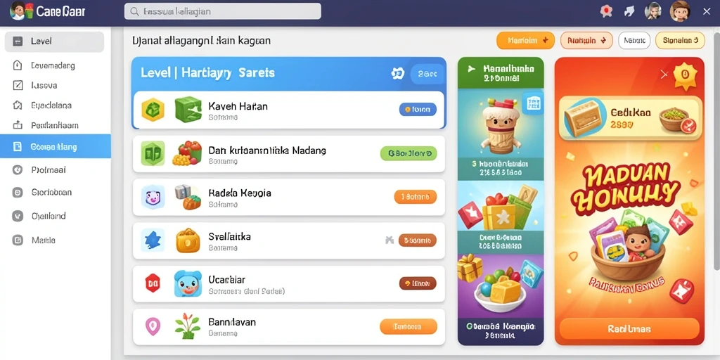 Fitur interaktif yang meningkatkan pengalaman bermain.
