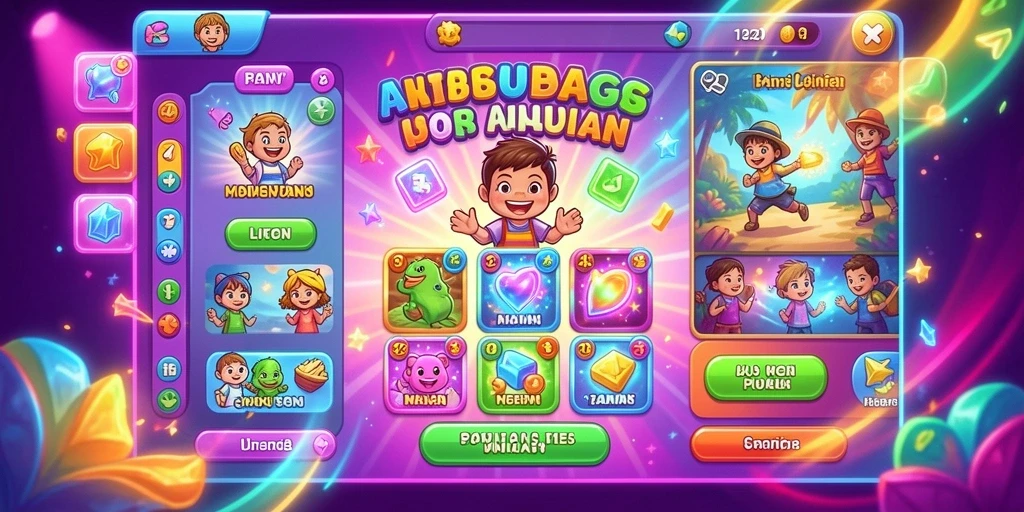 Grafis yang memukau dan penuh warna.