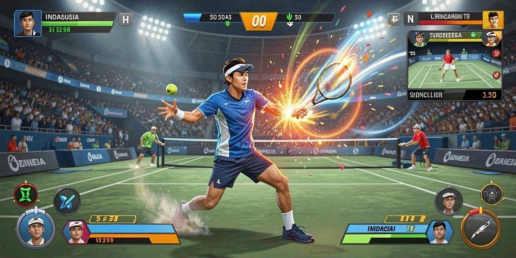 Fitur leaderboard untuk bersaing dengan teman.