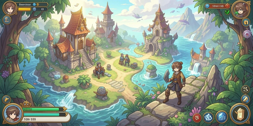 Mode multiplayer yang memungkinkan bermain dengan teman.