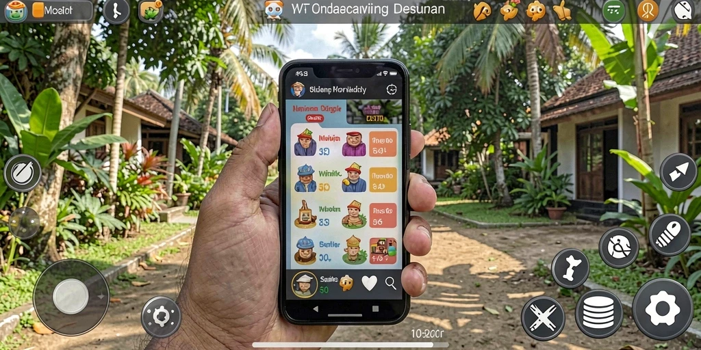 Berbagai karakter unik untuk dipilih dan dimainkan.