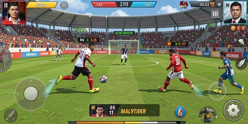 Fitur leaderboard untuk saling bersaing dengan teman.